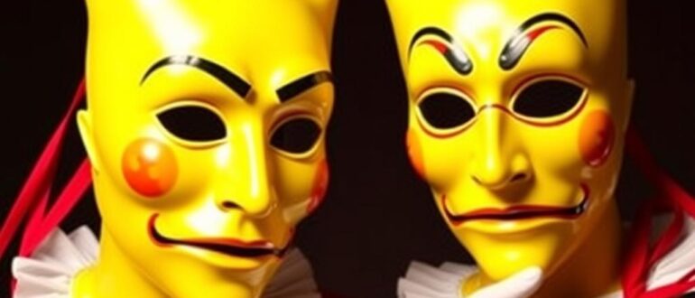 Комедия дель арте: маски и импровизация, живое искусство на сцене