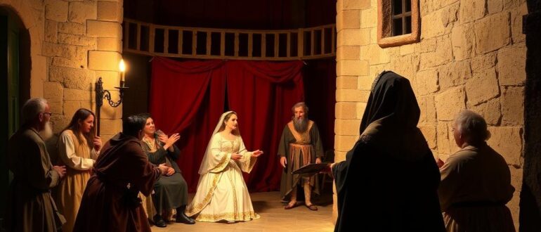 Средневековый театр: мистерии и фарсы — живые зеркала прошлого