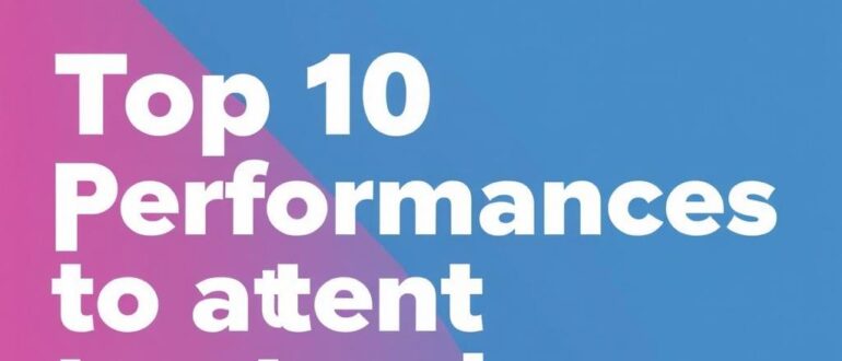 Афиша месяца: топ‑10 спектаклей для посещения