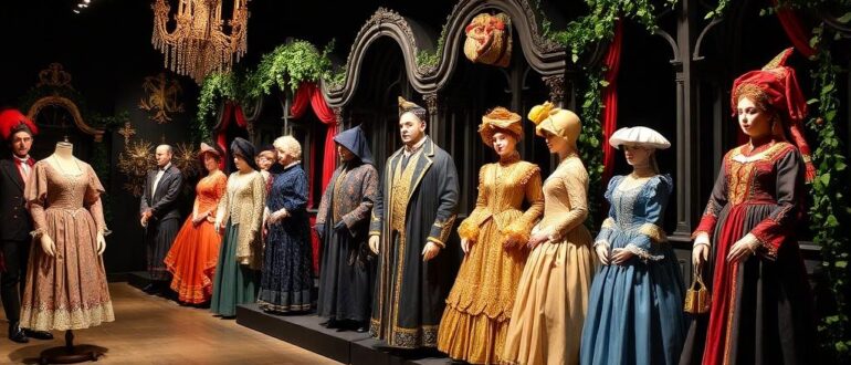 Пальцы света и ткани времени: как работают Выставки театральных костюмов и декораций